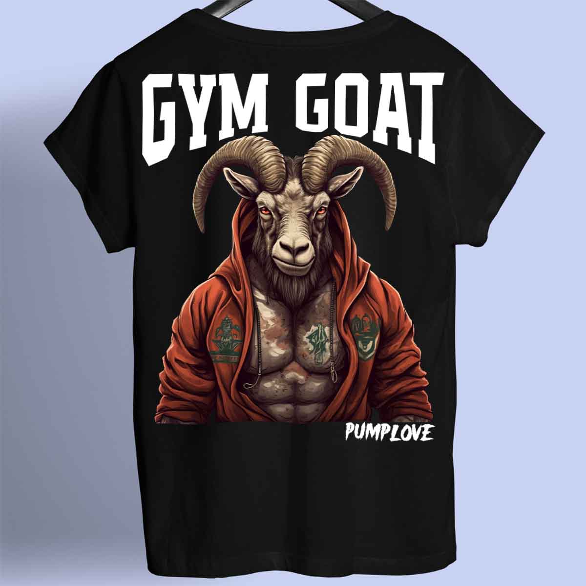 Gym Goat - Camiseta Premium Unisex Backprint