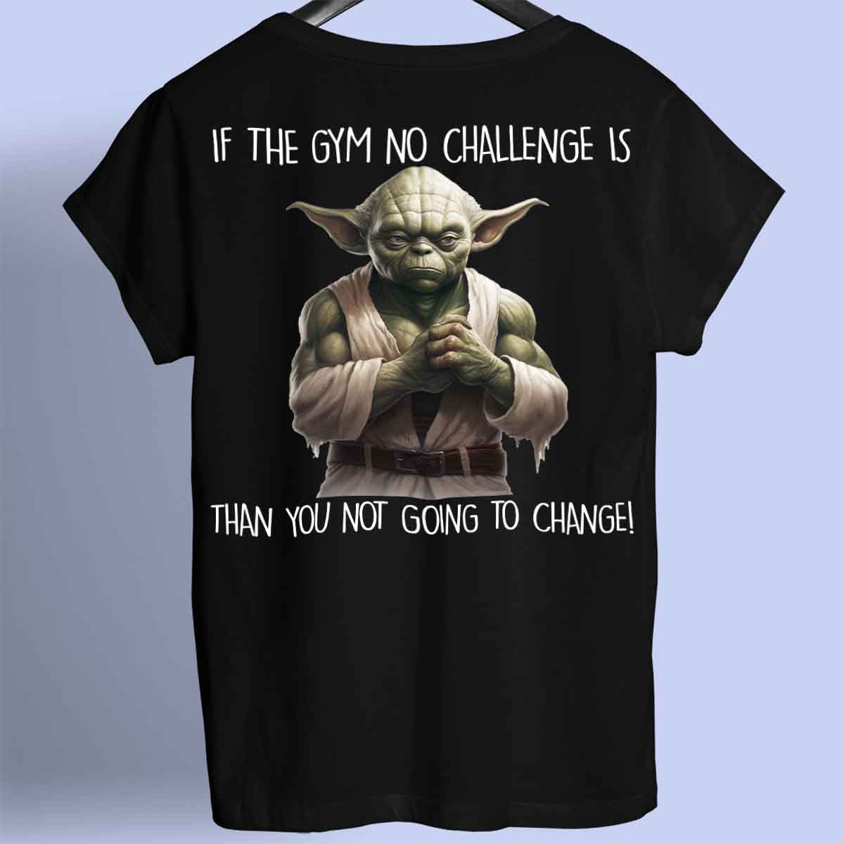 Challenge - Premium Shirt Unisex Backprint