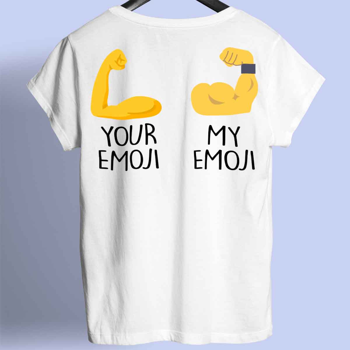 Emoji - Camisa Premium Unisex Backprint