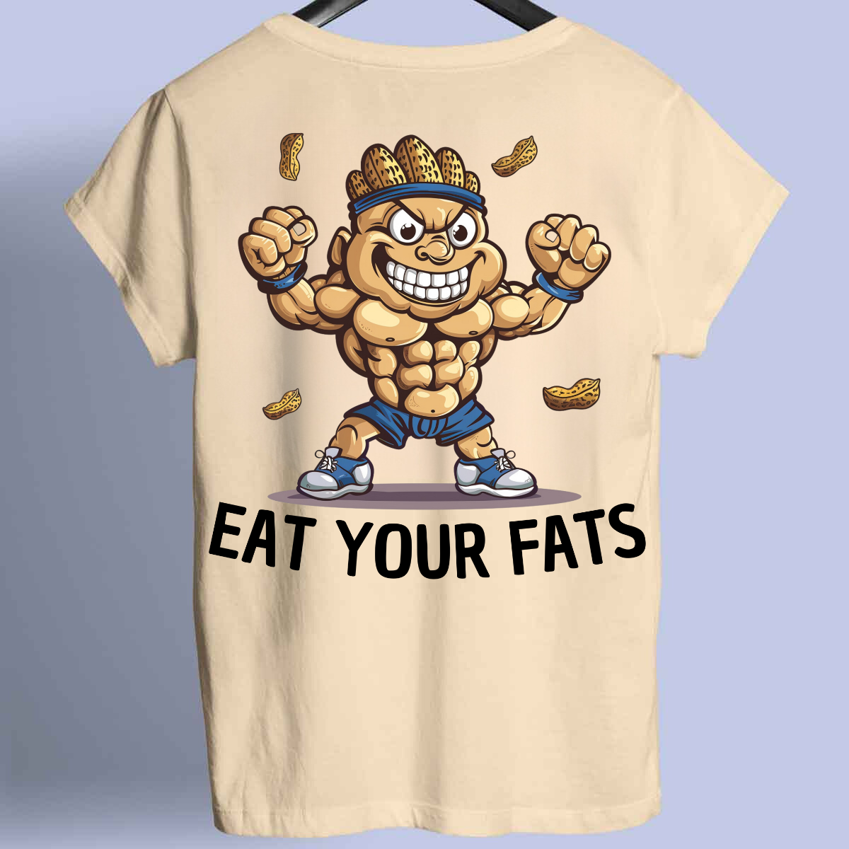 Nuts - Camiseta Premium Unisex Backprint