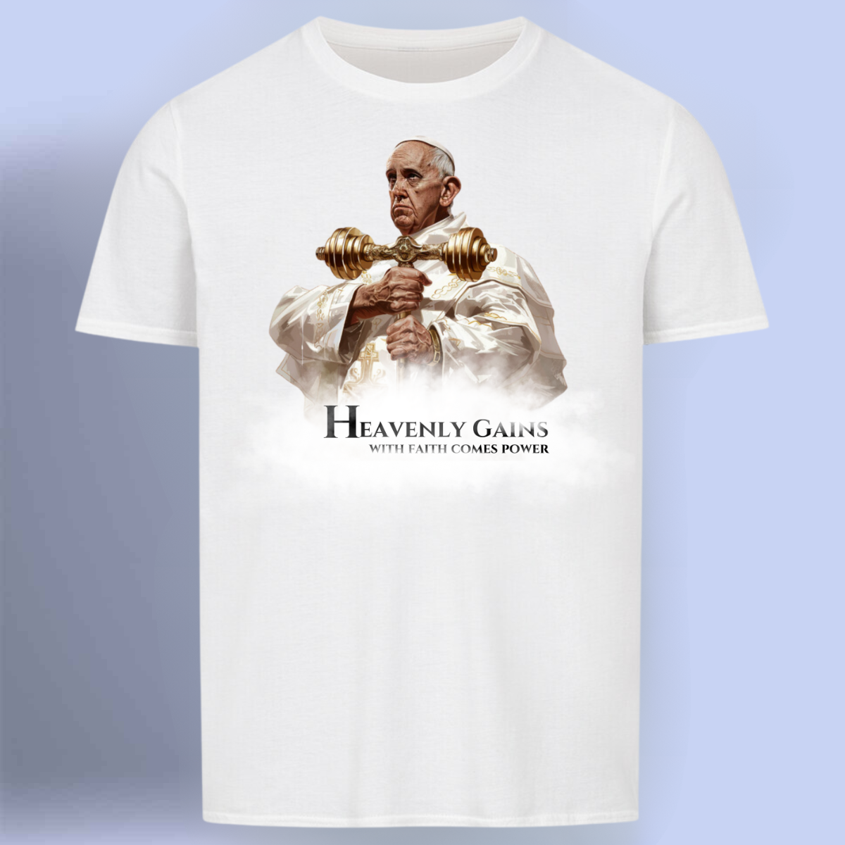 Heavenly Gains - Camiseta Premium Estampado frontal unisex