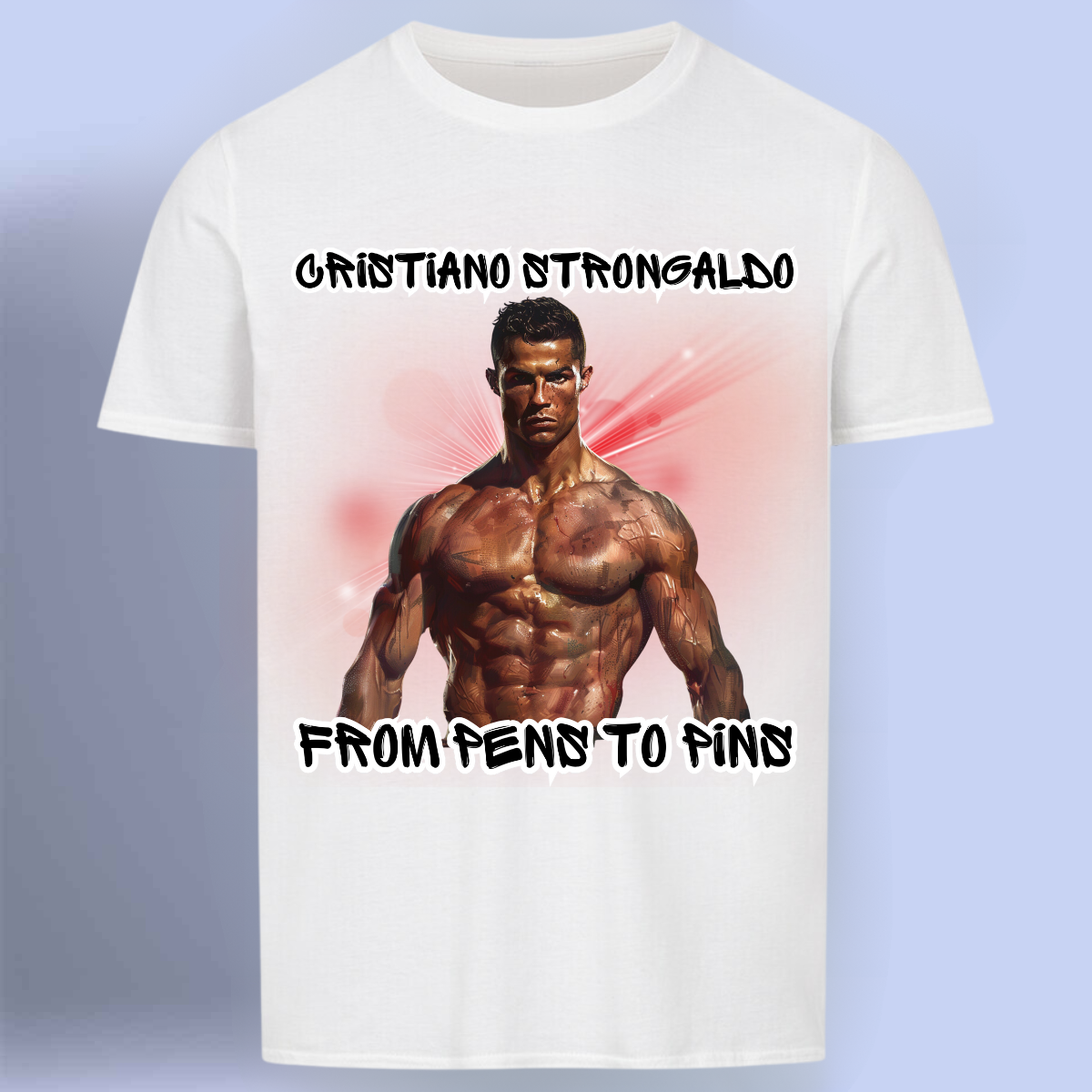 Strongaldo - Camisa Premium Unisex estampado frontal