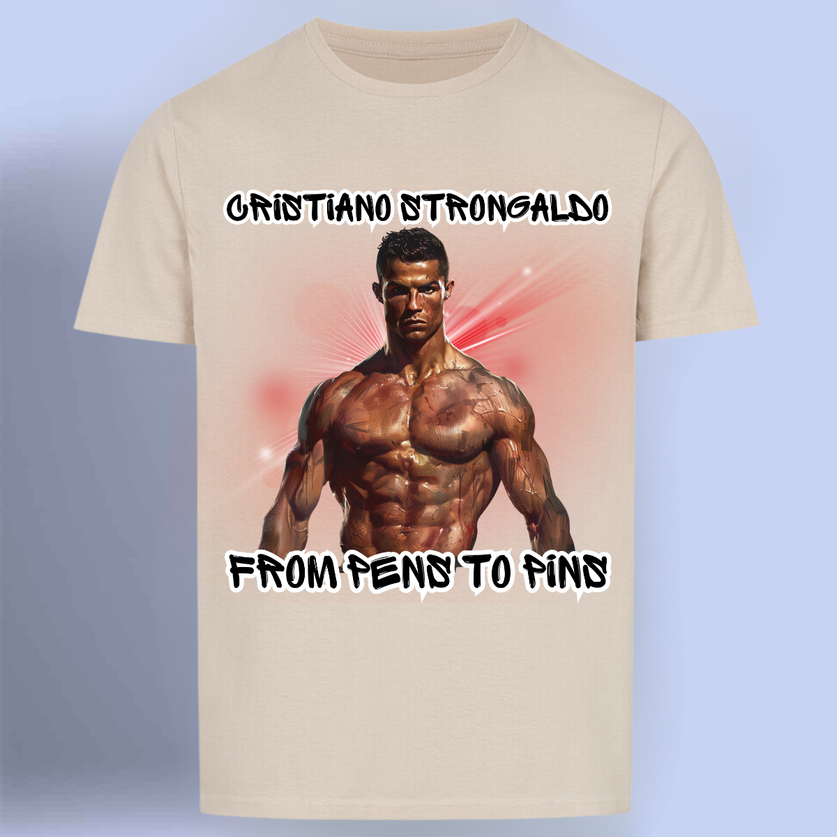 Strongaldo - Camisa Premium Unisex estampado frontal