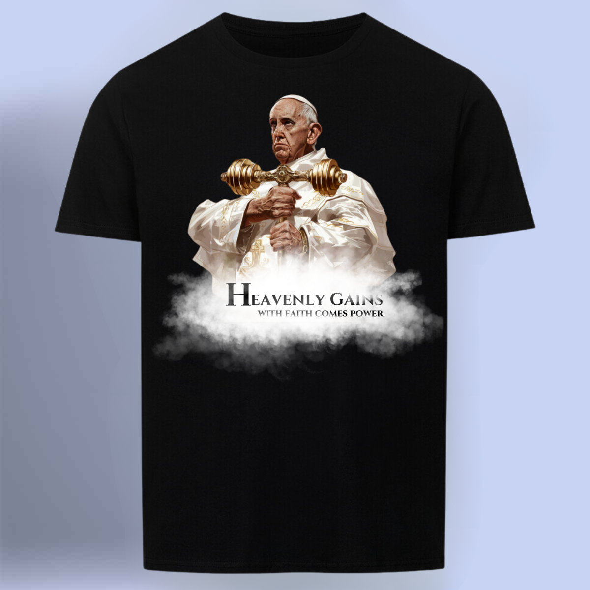 Heavenly Gains - Camiseta Premium Estampado frontal unisex