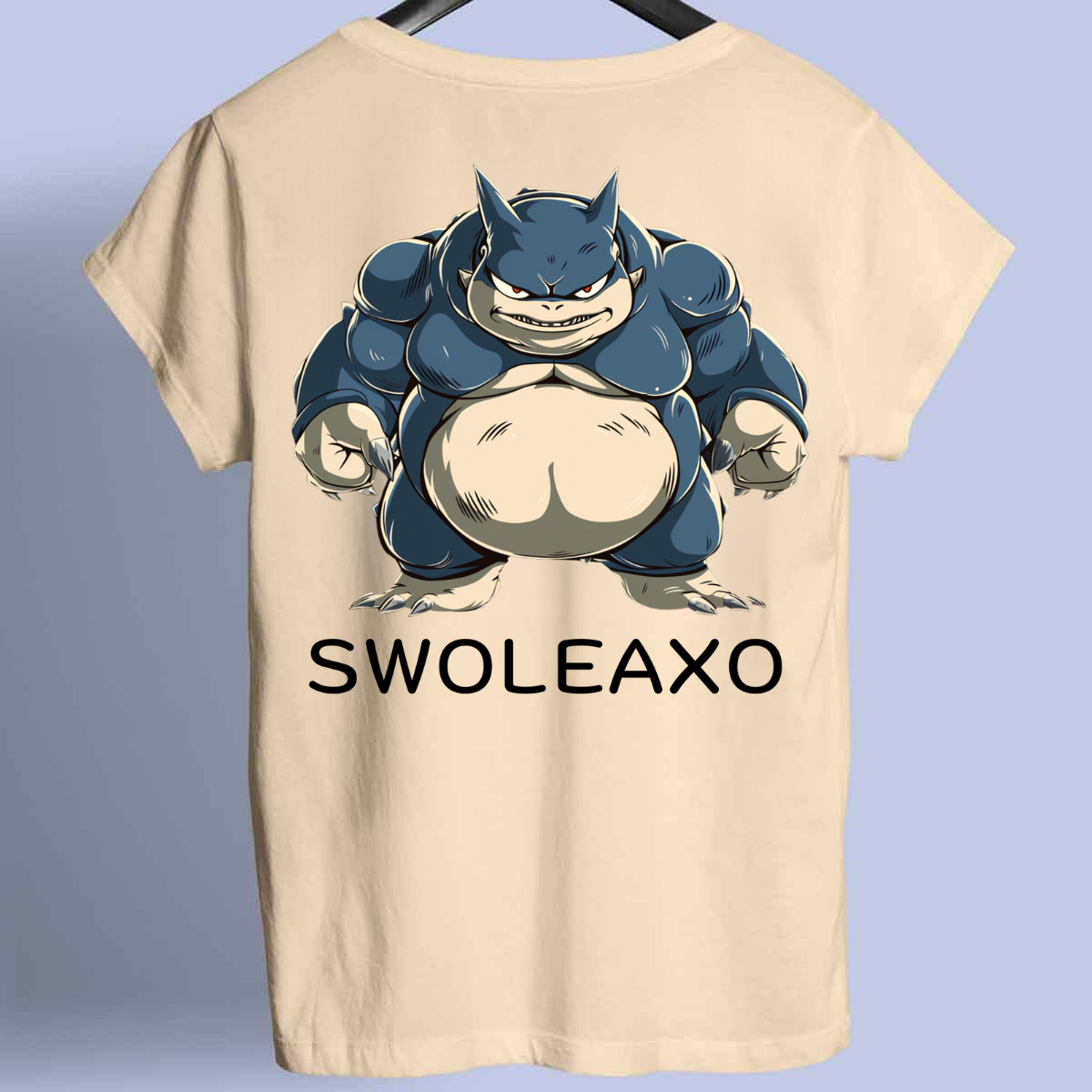 Swoleaxo 1 - Camiseta Premium Unisex Backprint