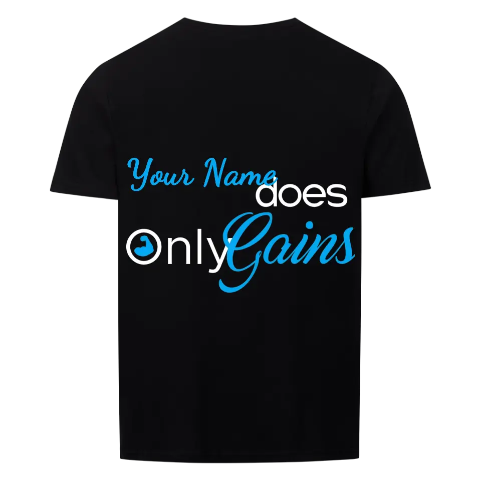 Only Gains - Camisa personalizable