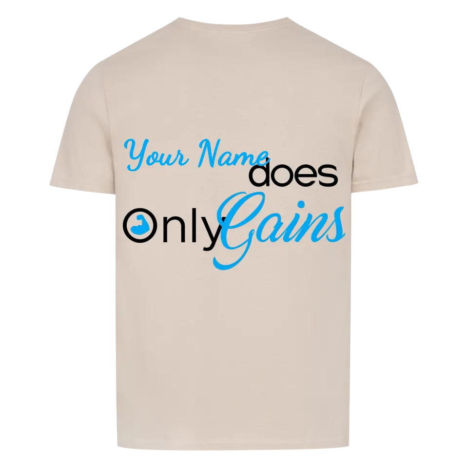 Only Gains - Camisa personalizable