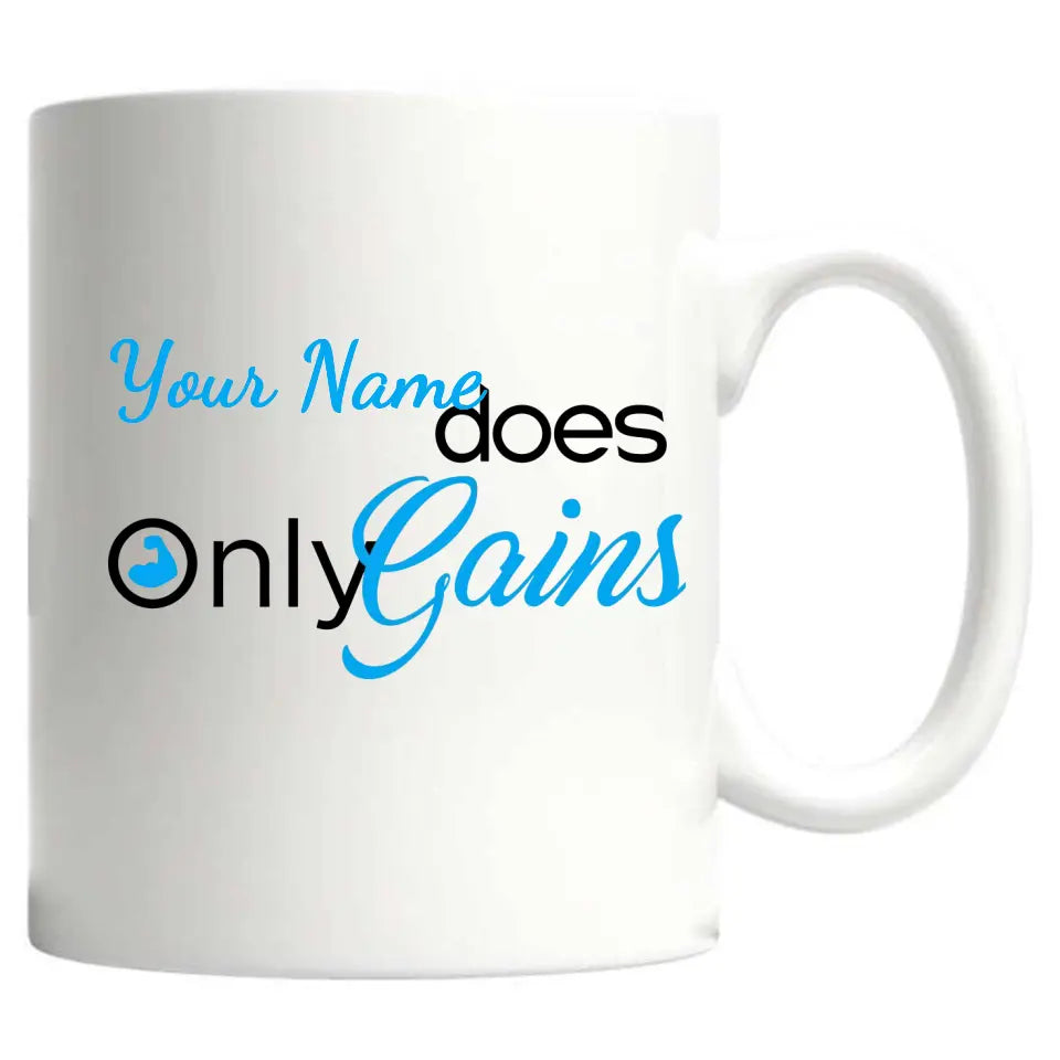 Sólo ganancias - Taza personalizable