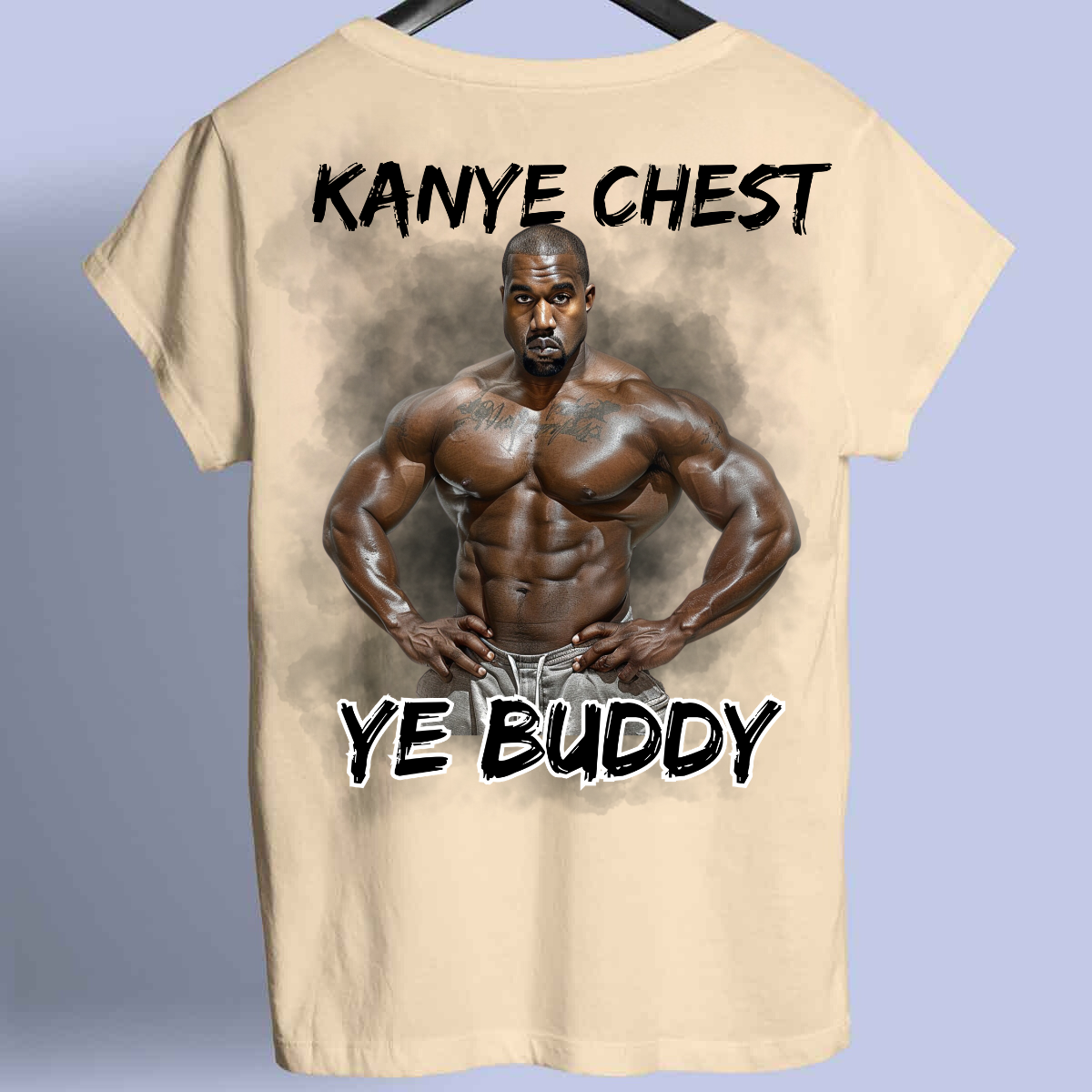 Kanye Chest - Camisa Premium Unisex Backprint