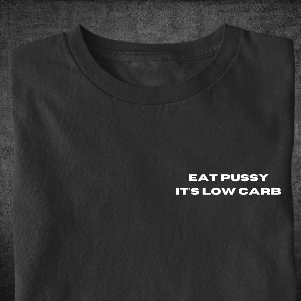 Low Carb - Camiseta Premium Estampado frontal unisex