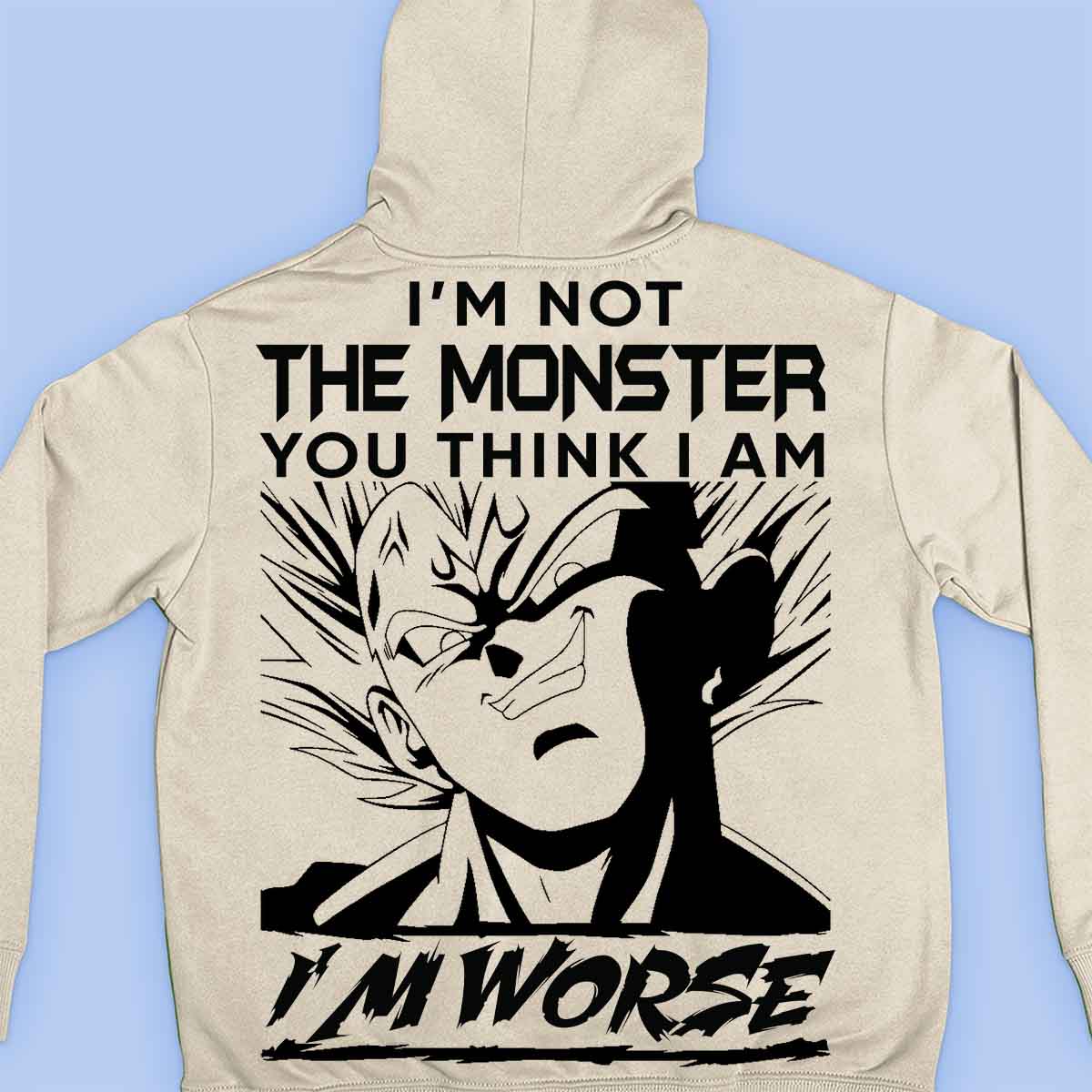 Monster - Premium Hoodie Unisex Backprint