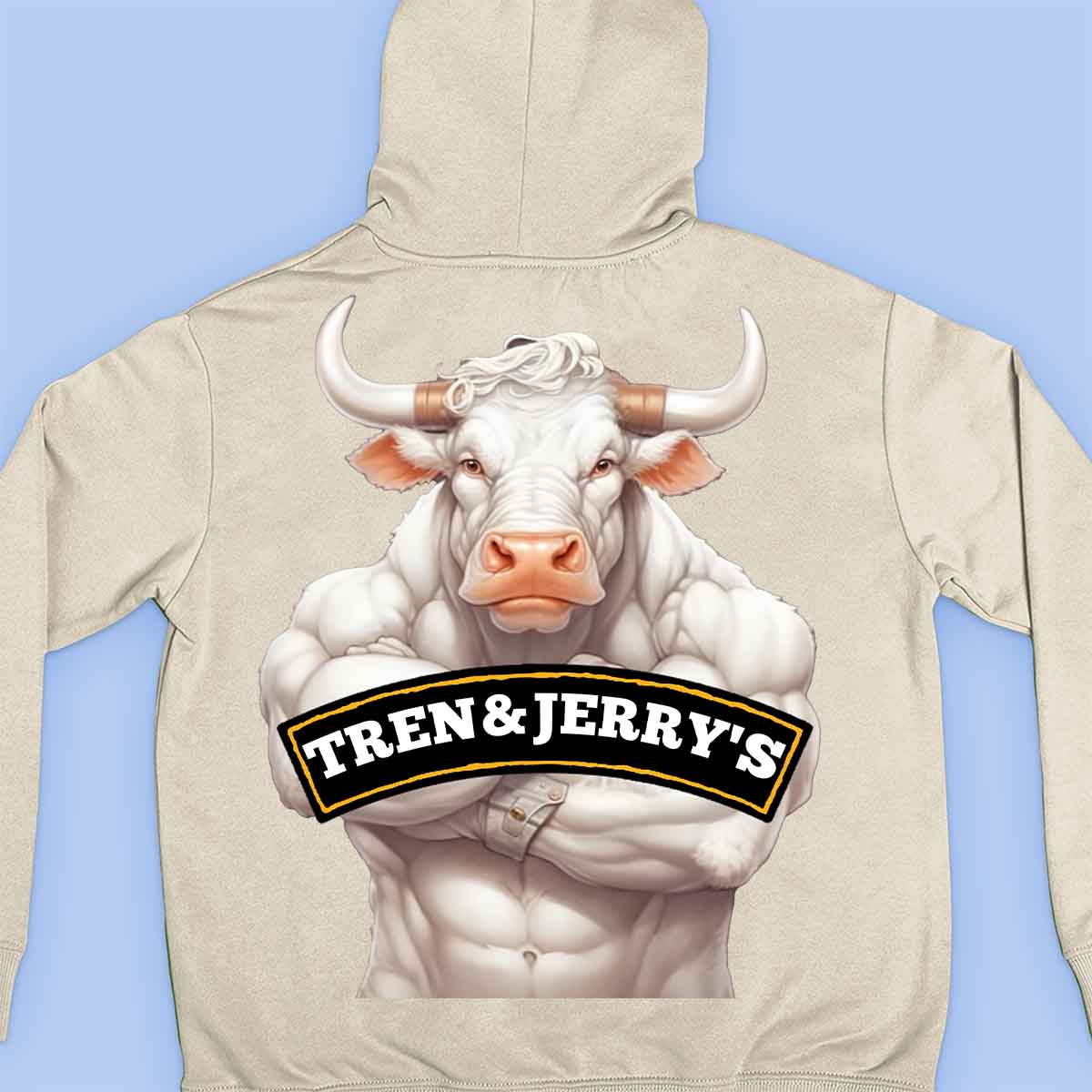 Tren&Jerry's - Premium Hoodie Unisex Backprint