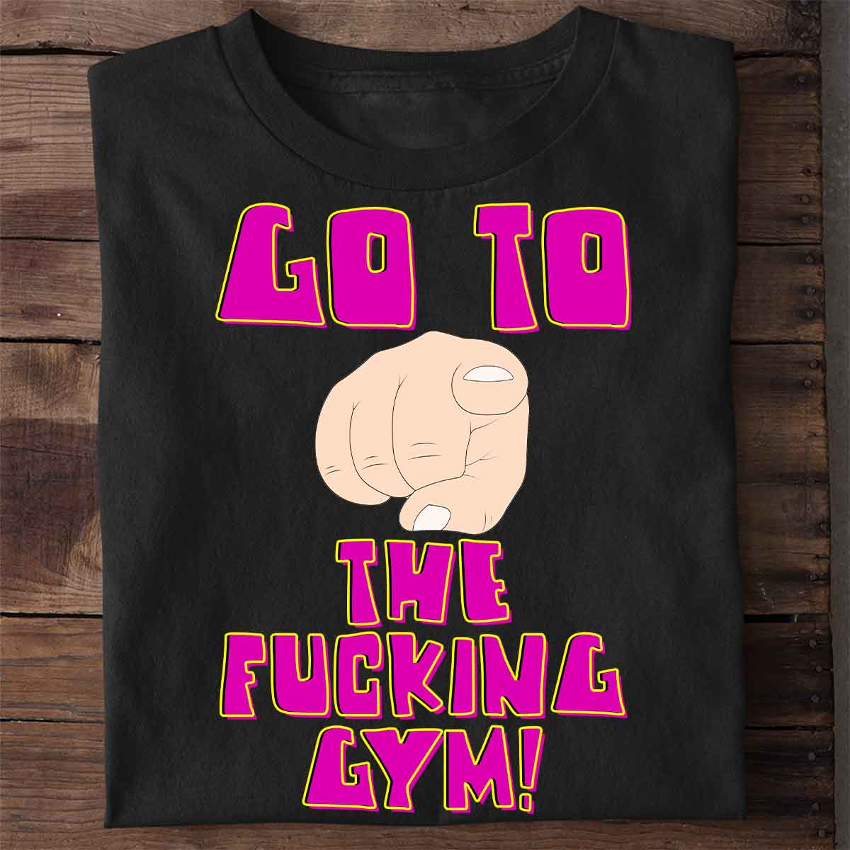 Go Gym - Camiseta Premium Unisex