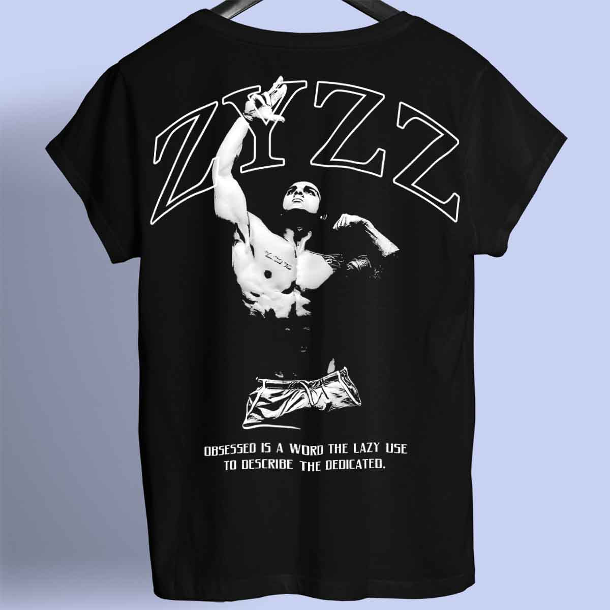 Zyzz - Camiseta Premium Unisex Backprint