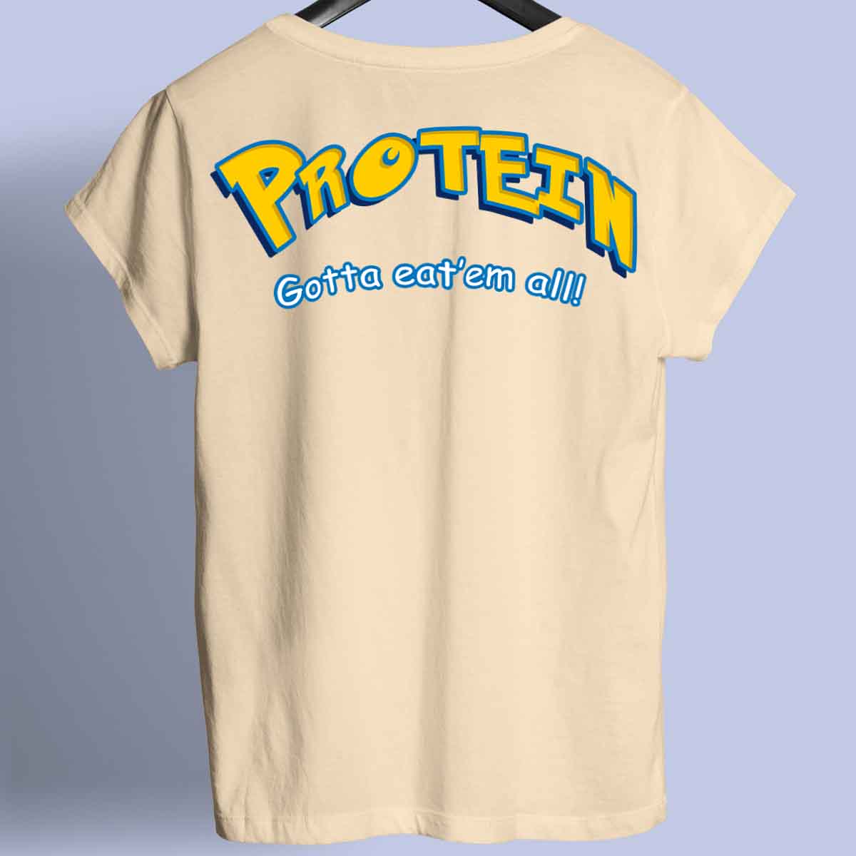 Proteína - Camisa Premium Unisex Backprint