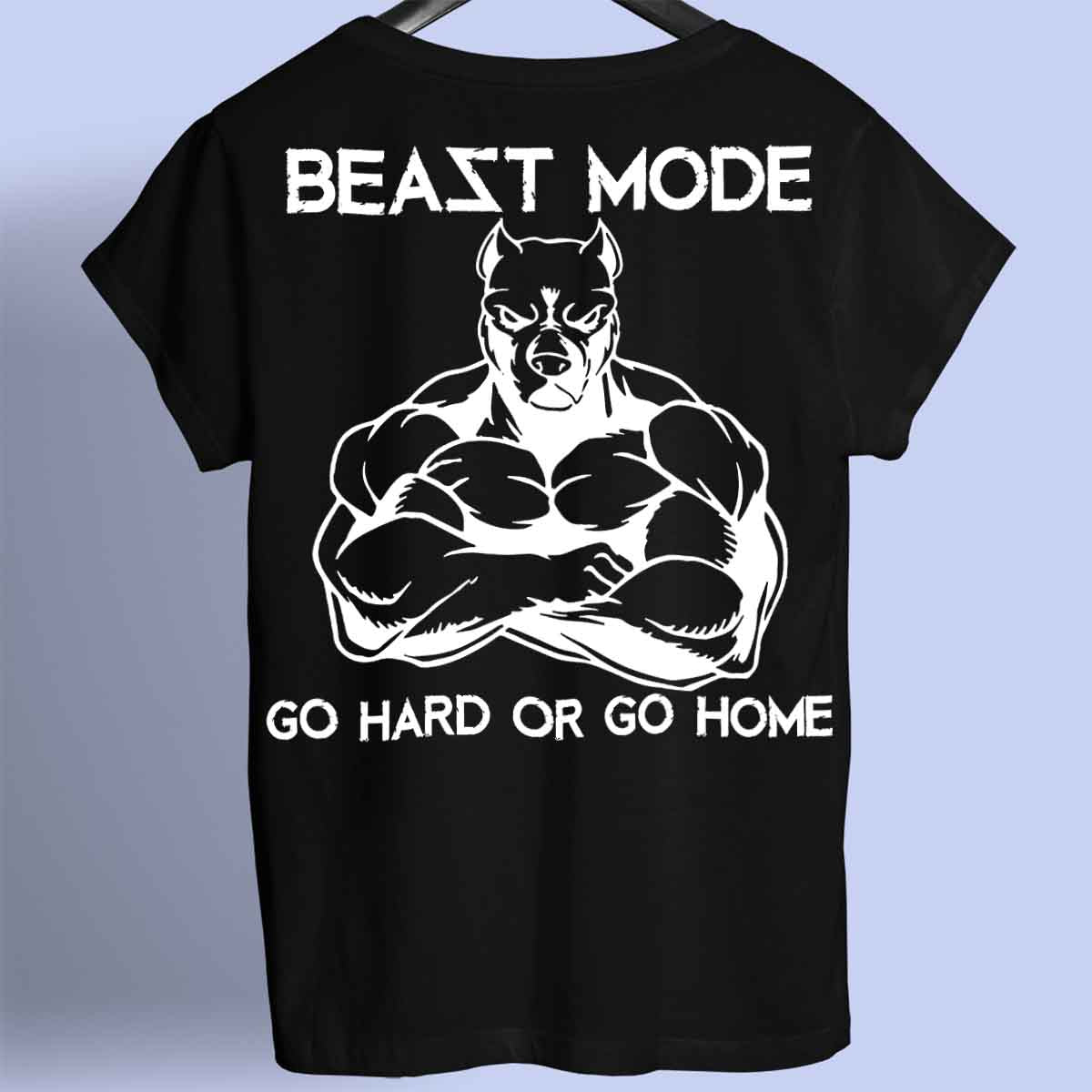 Modo Beazt - Camiseta Premium Unisex Backprint