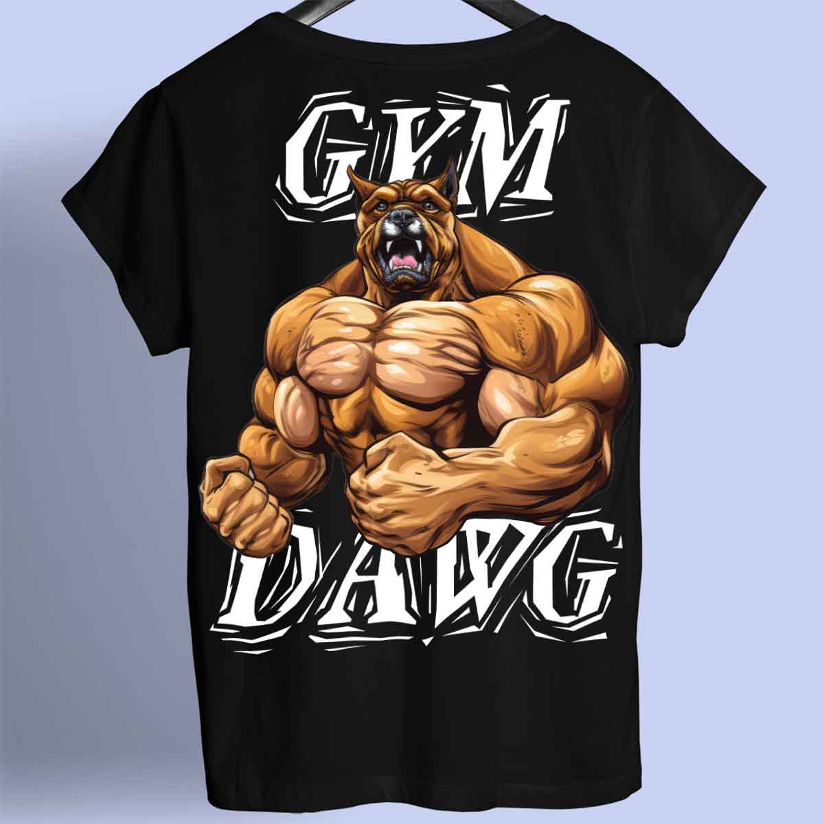 Gym Dawg - Camiseta Premium Unisex Backprint