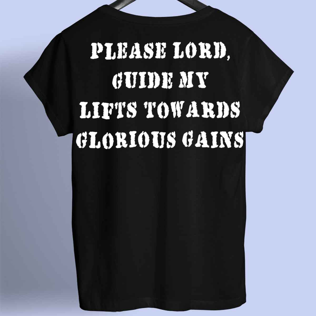 Glorious Gains - Camisa Premium Unisex Backprint