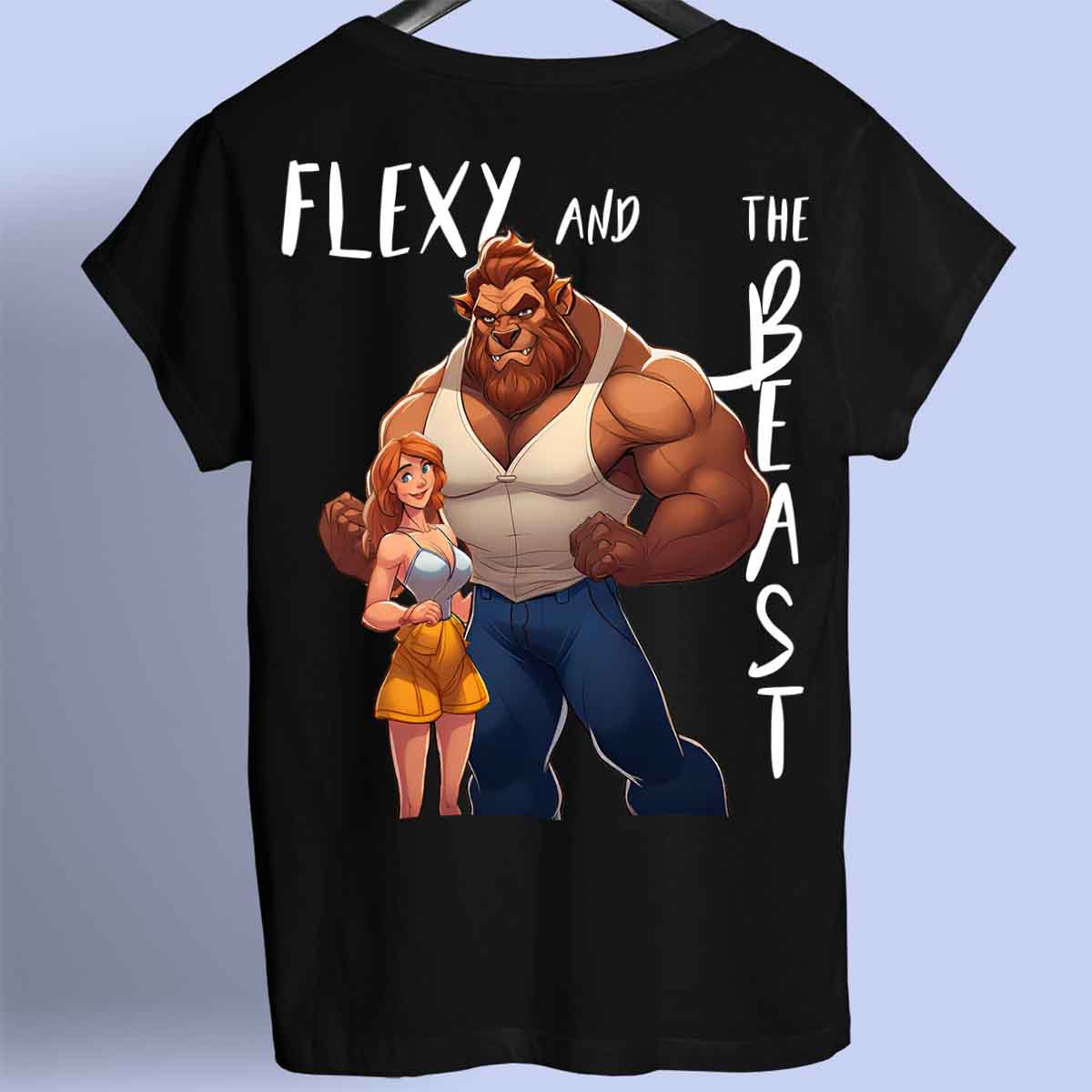 Flexy - Camiseta Premium Unisex Backprint