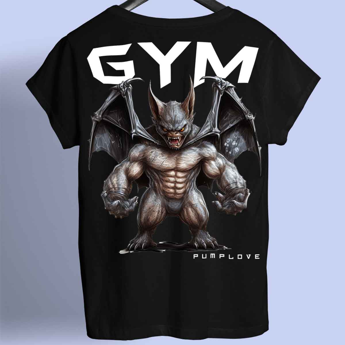 Gym Bat - Premium T-Shirt Unisex Backprint