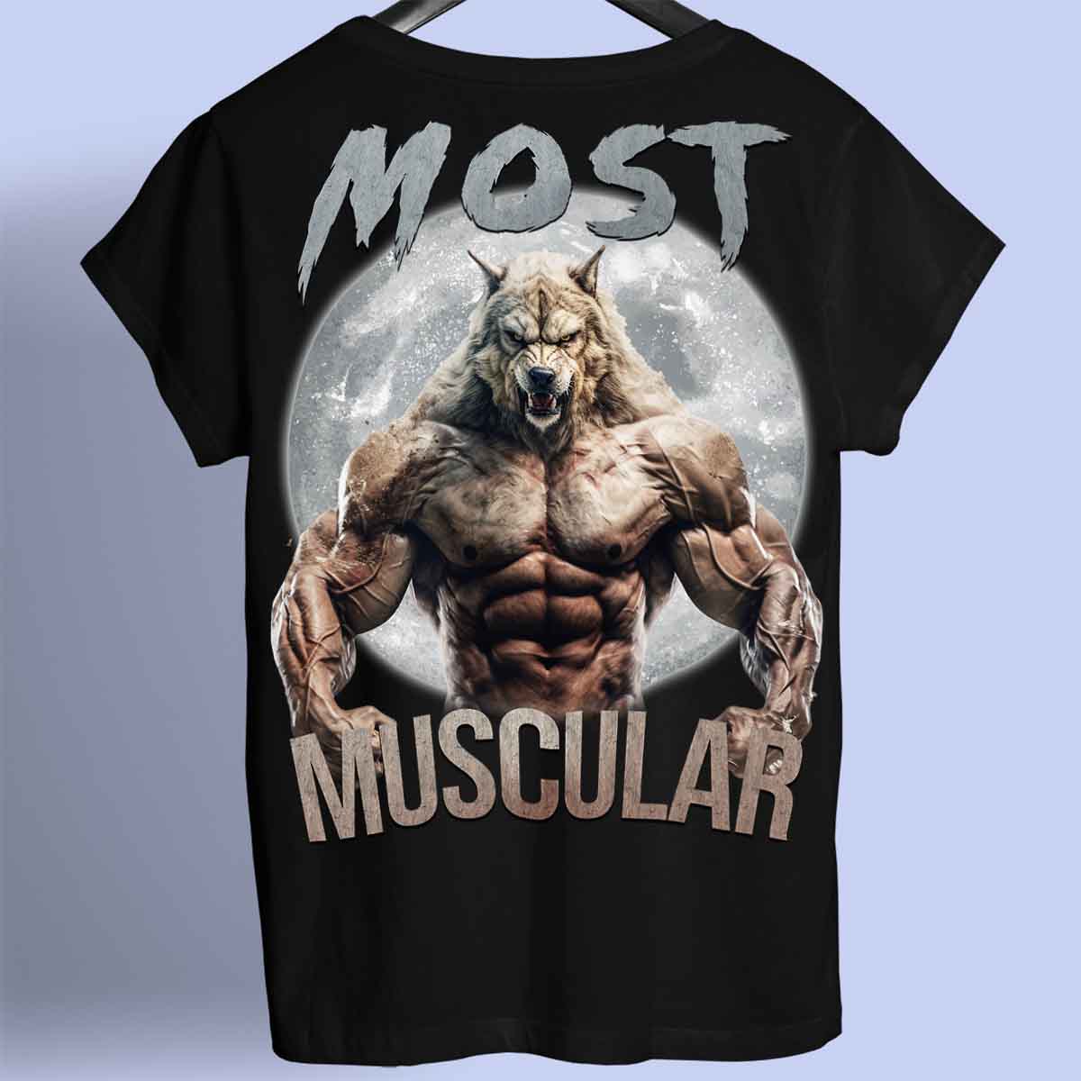 Most Muscular - Camisa Premium Unisex Backprint