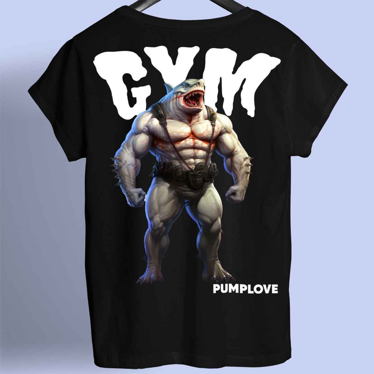 Gymshark - Camiseta Premium Unisex Estampado Trasero