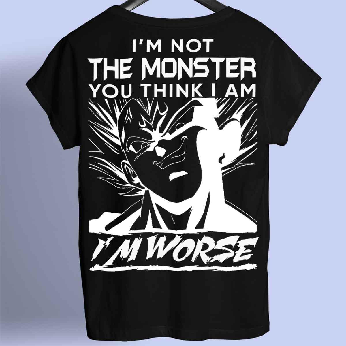 Monster - Premium T-Shirt Unisex Backprint