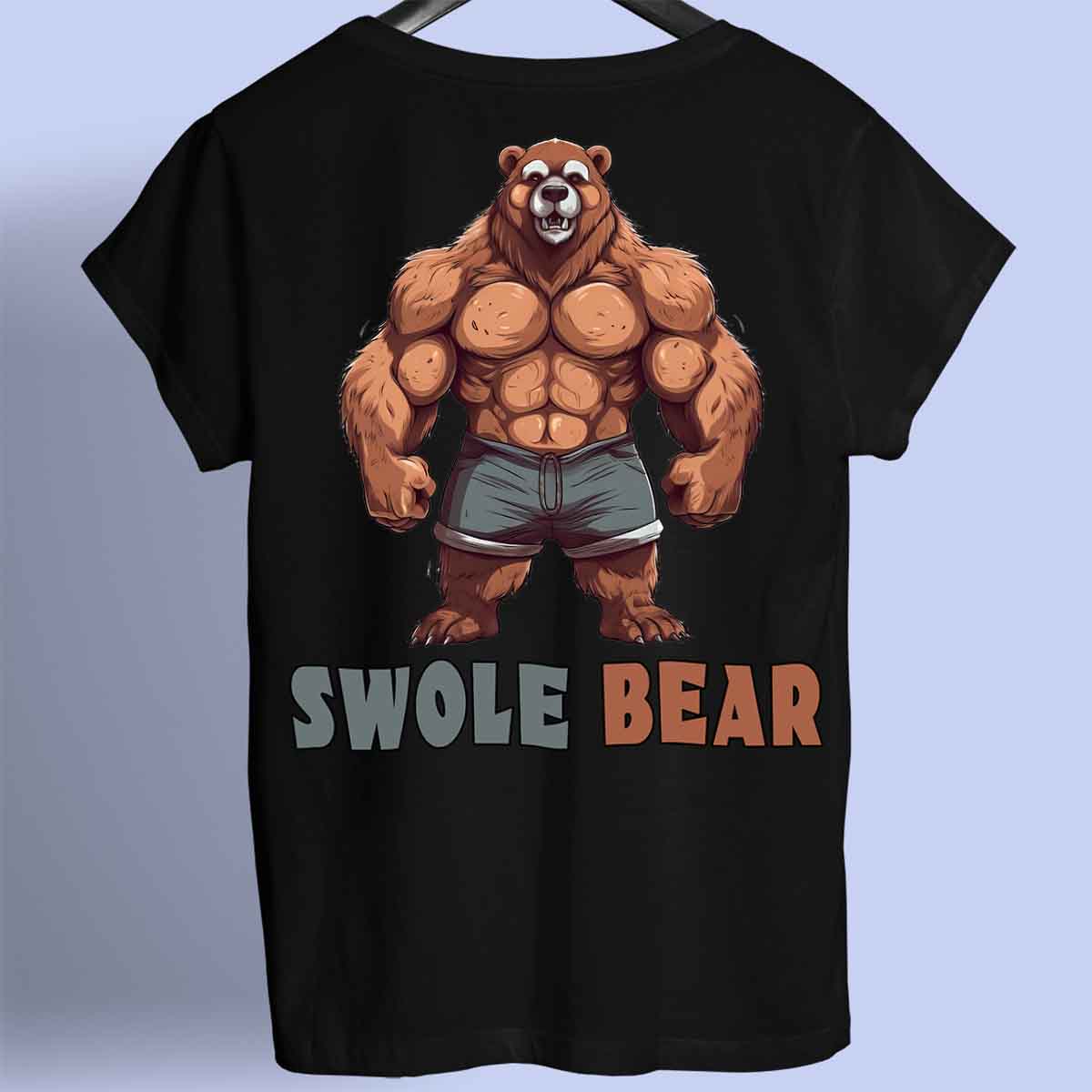 Swole Bear - Camisa Premium Unisex Backprint