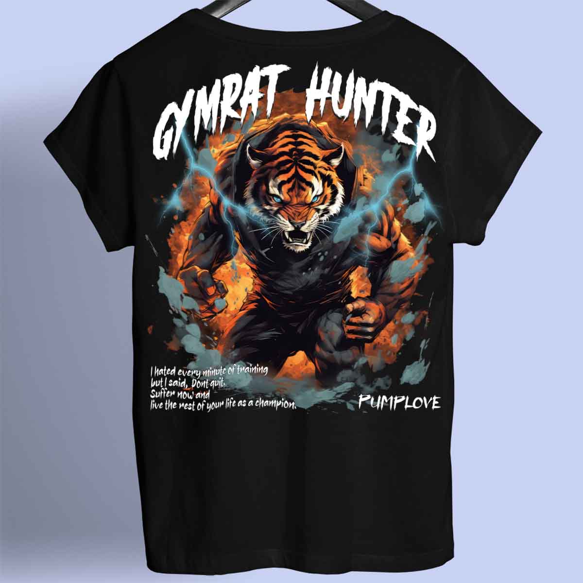 Gymrat Hunter - Camisa Premium Unisex Backprint