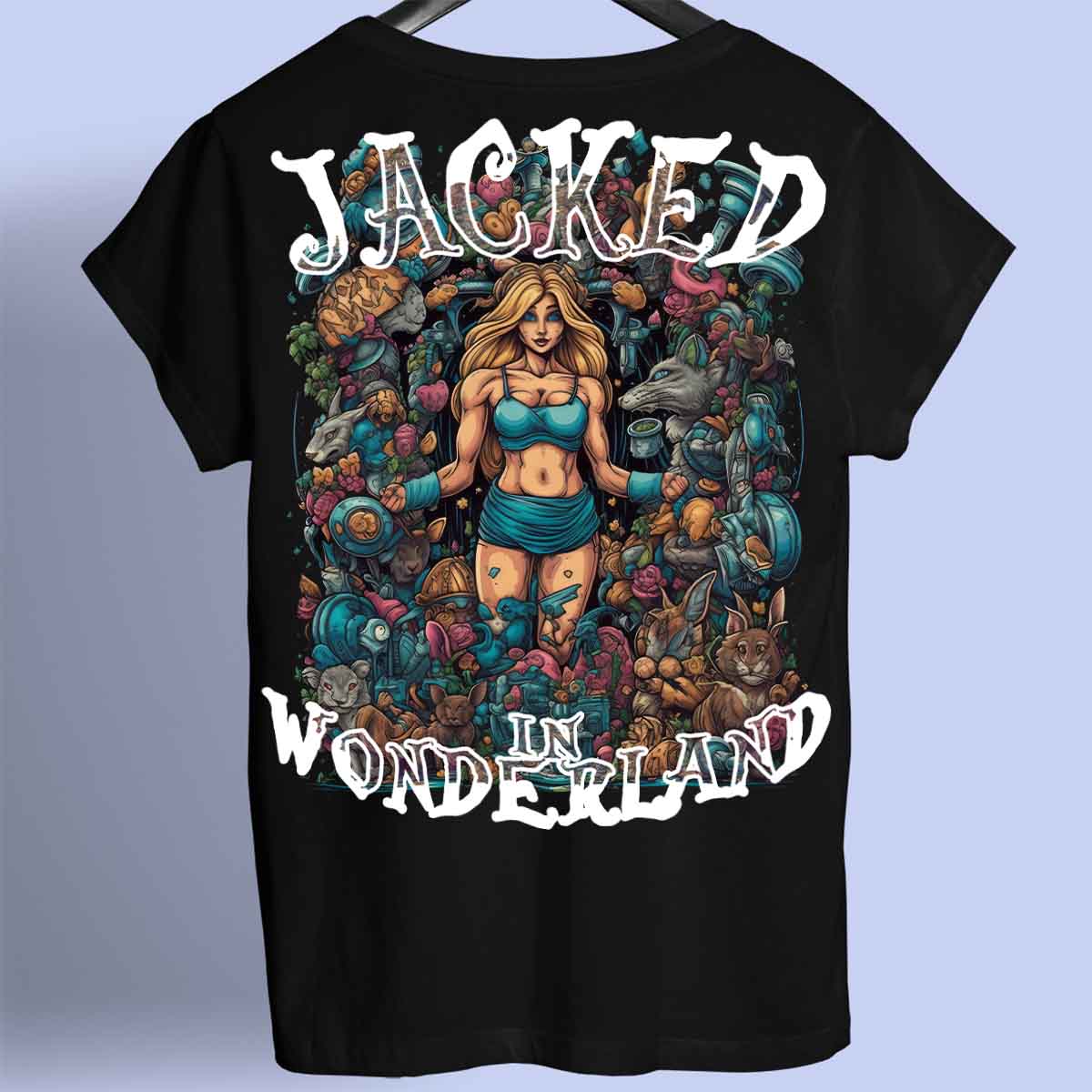 Wonderland - Camisa Premium Unisex Backprint