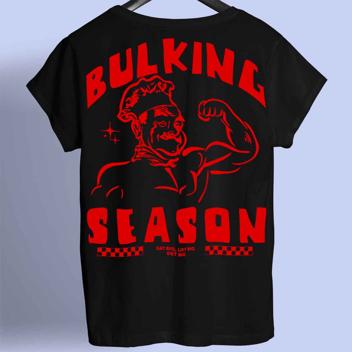 Temporada de Bulking - Camiseta Premium Unisex Backprint