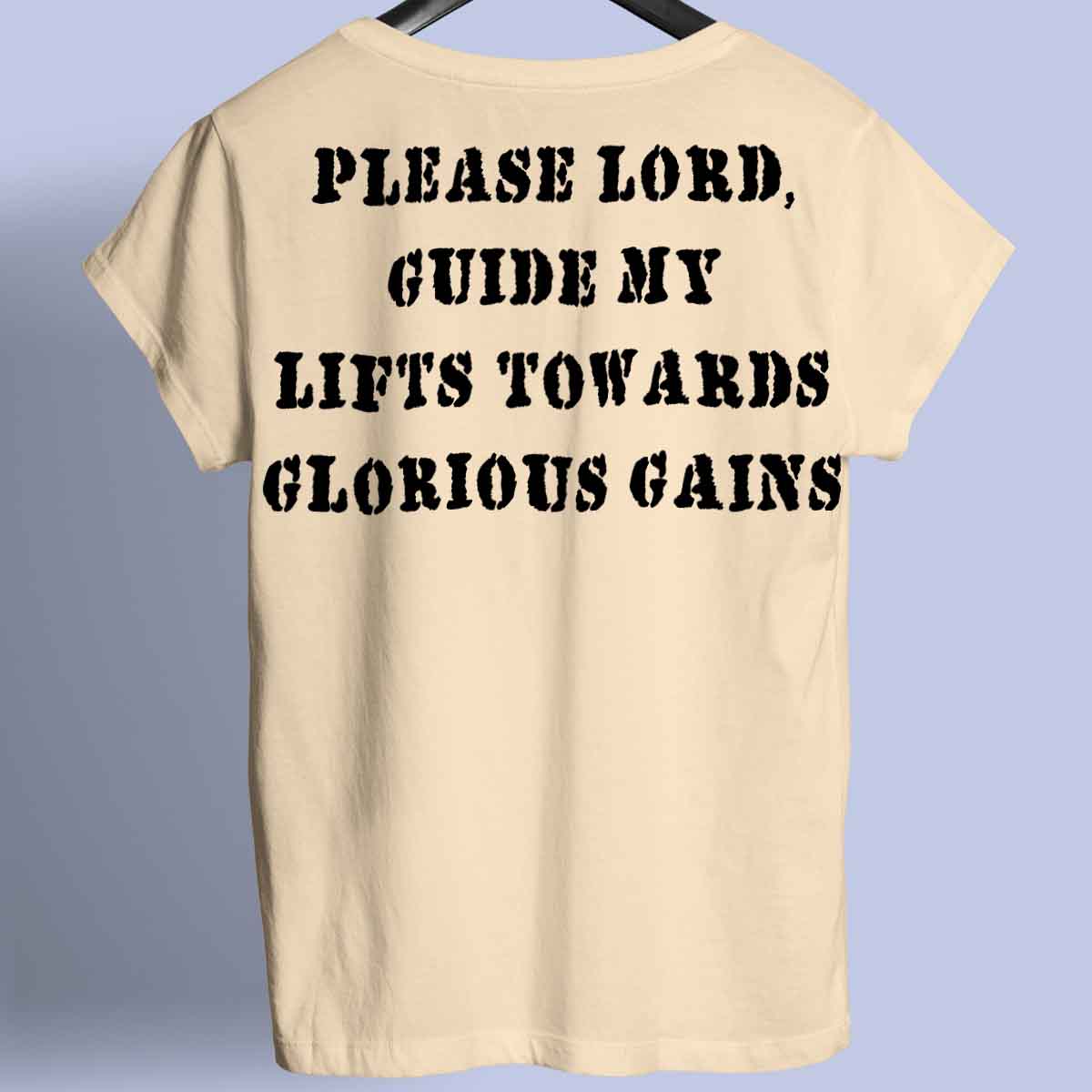 Glorious Gains - Camisa Premium Unisex Backprint