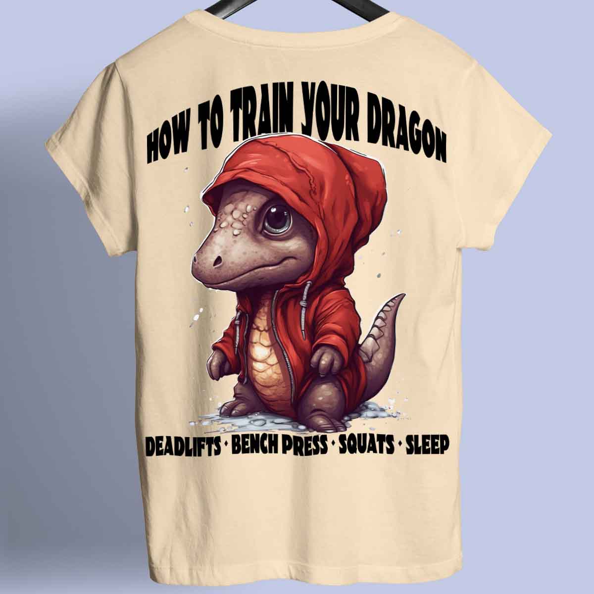 Dragón - Camiseta Premium Unisex Backprint