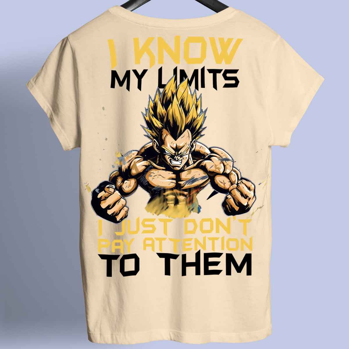 Límites - Camiseta Premium Unisex Backprint