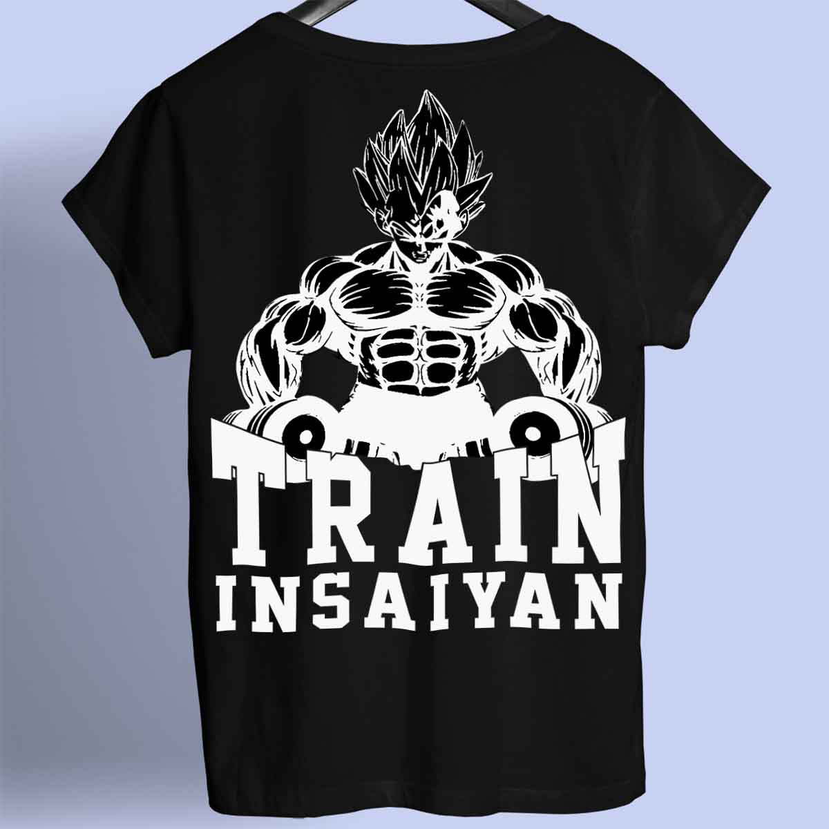 Train Insaiyan - Camiseta Premium Unisex Backprint