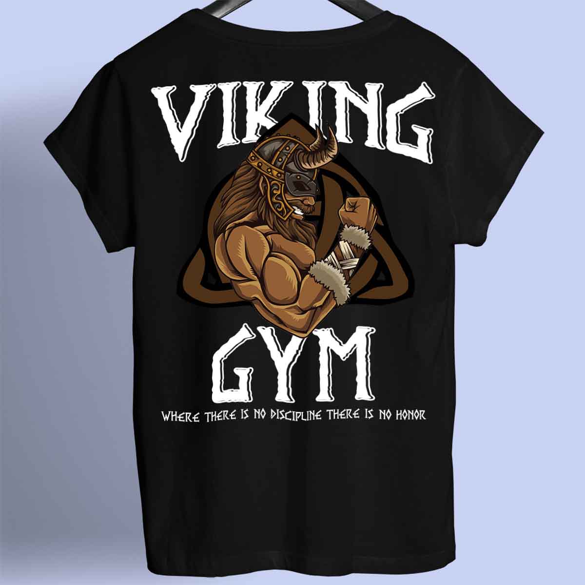 Viking Gym - Camiseta Premium Unisex Backprint