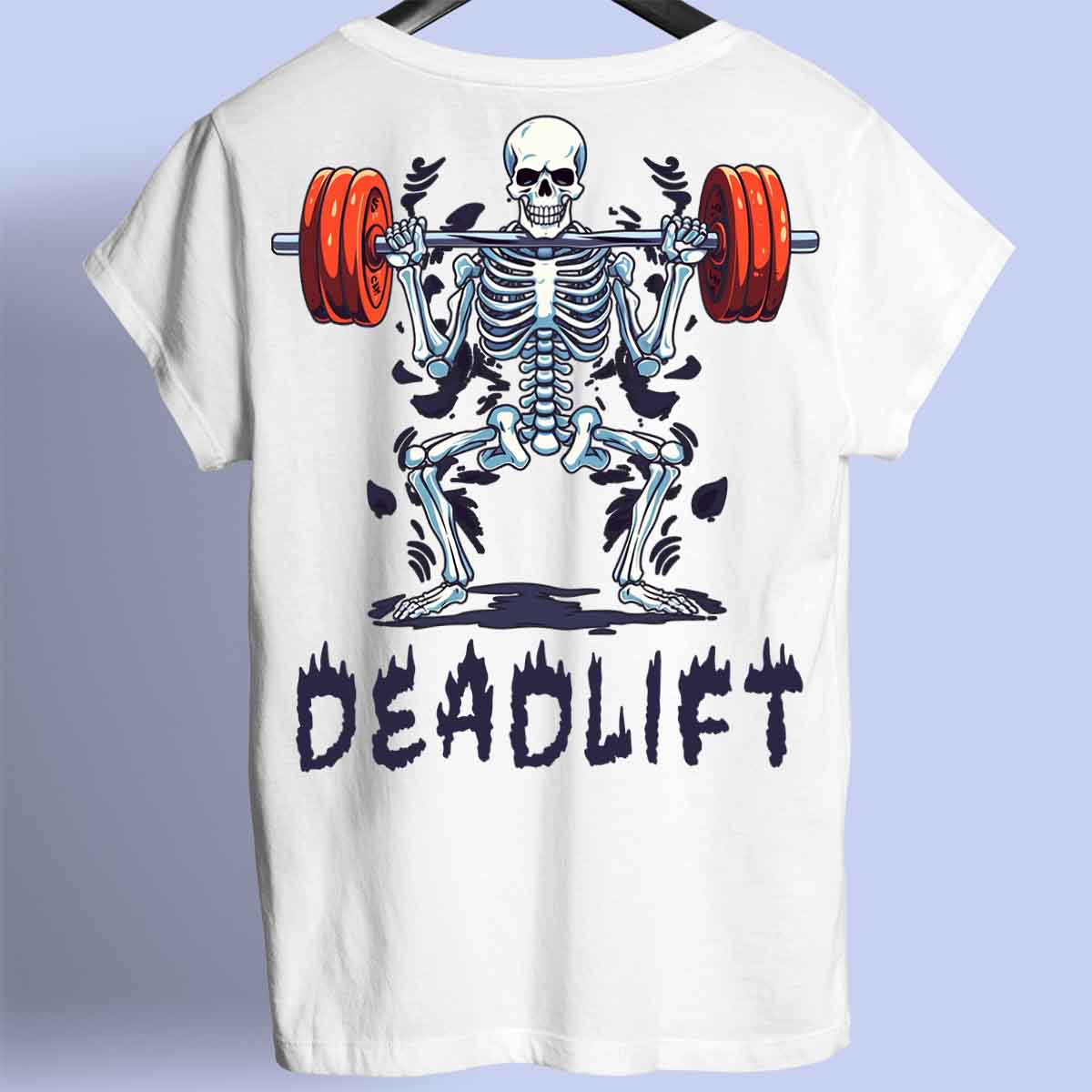 Deadlift - Camiseta Premium Unisex Backprint