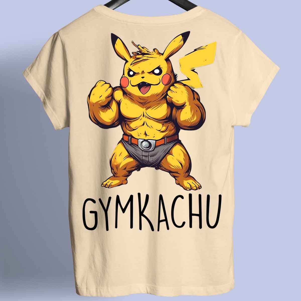 Gymkachu - Camiseta Premium Unisex Backprint