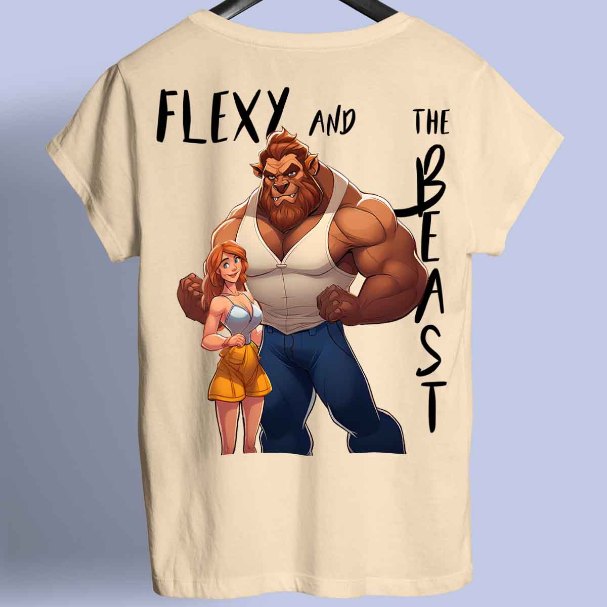 Flexy - Camiseta Premium Unisex Backprint