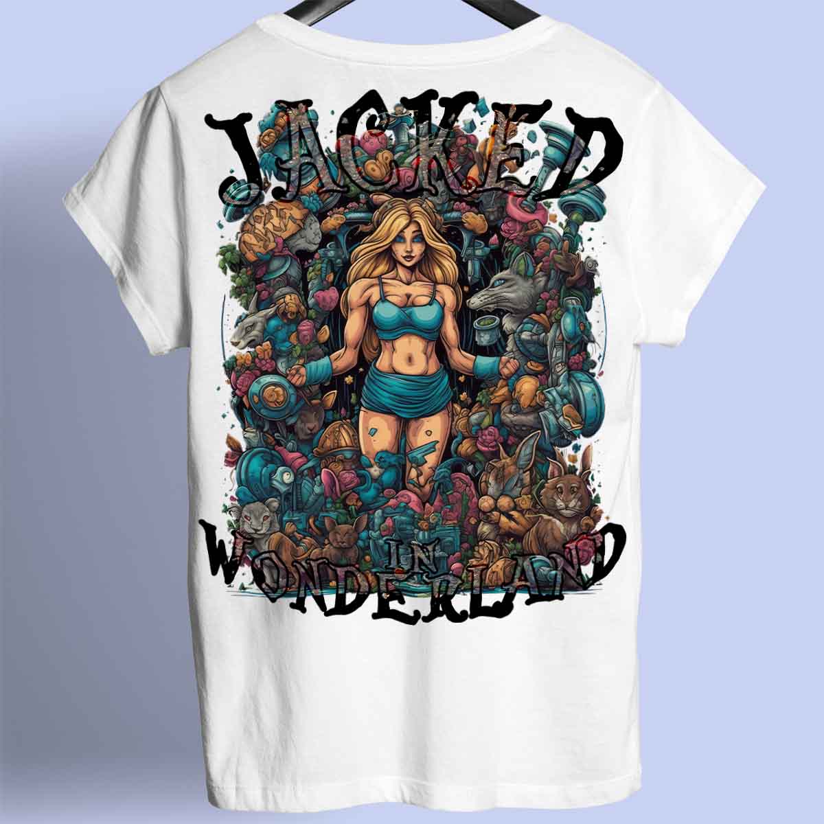 Wonderland - Camisa Premium Unisex Backprint