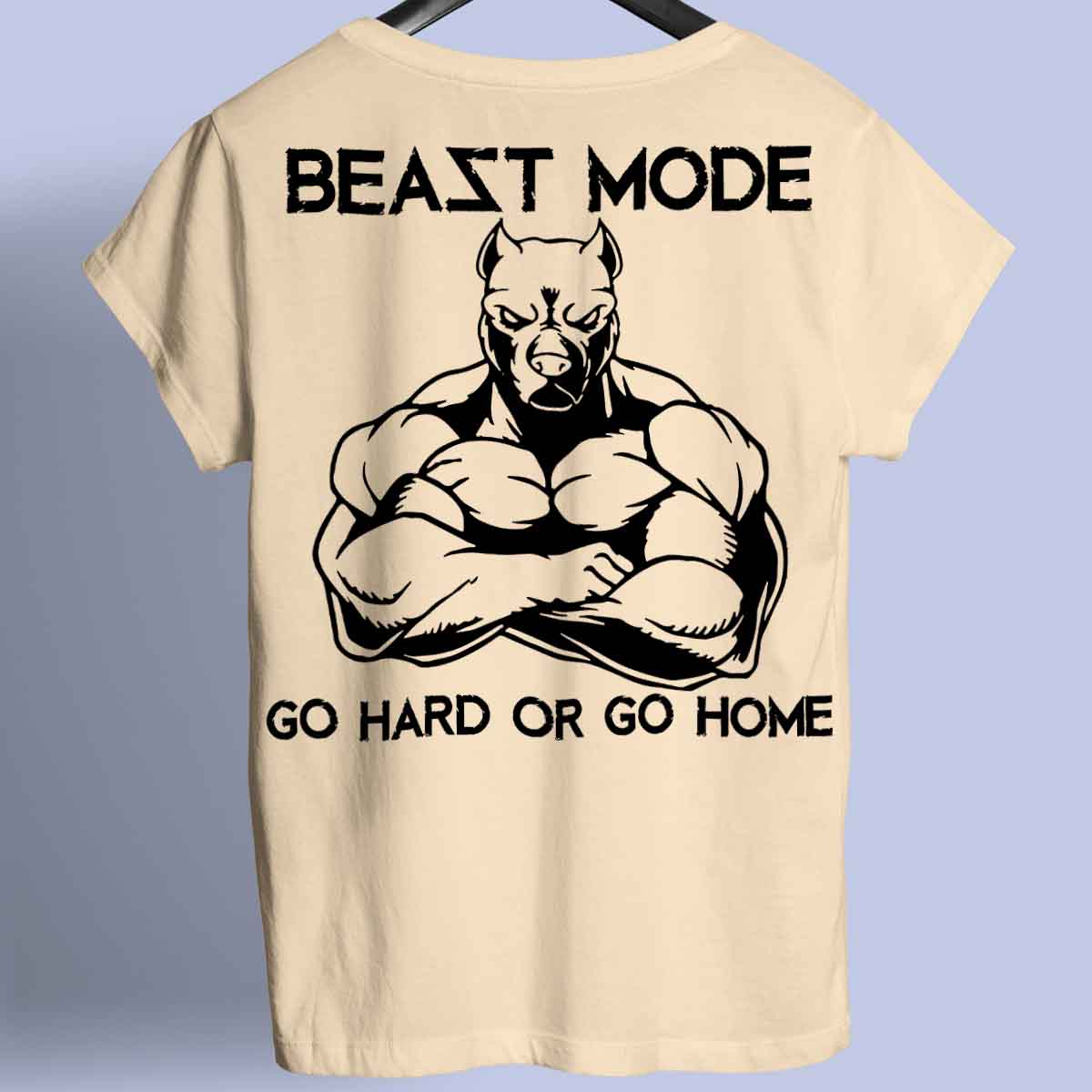 Modo Beazt - Camiseta Premium Unisex Backprint