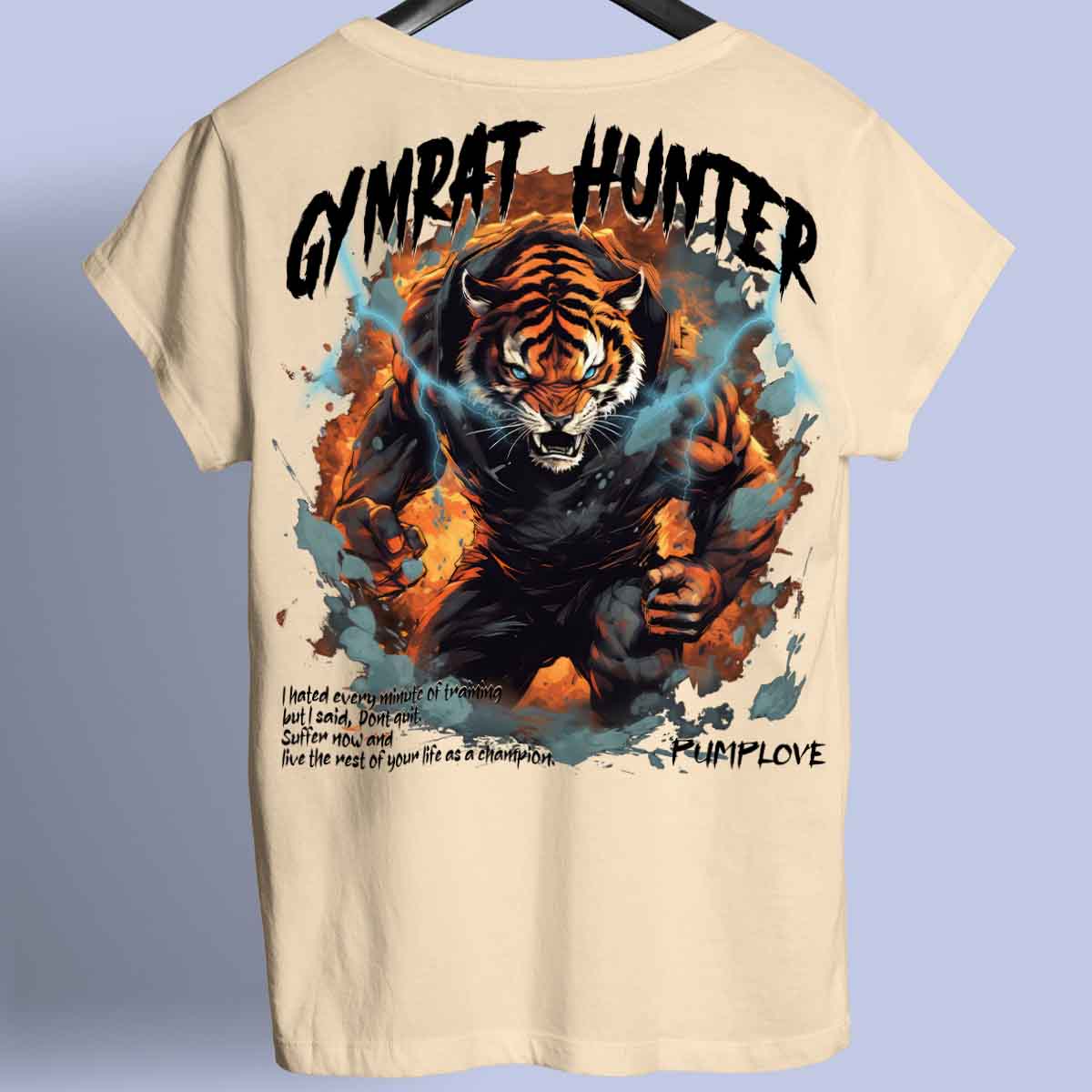 Gymrat Hunter - Camisa Premium Unisex Backprint