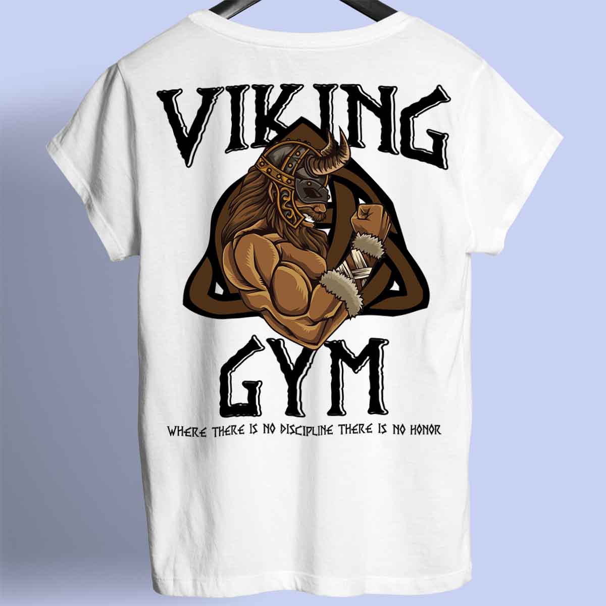 Viking Gym - Camiseta Premium Unisex Backprint