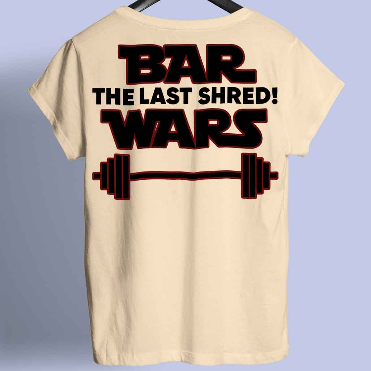 Bar Wars - Camiseta Premium Unisex Backprint