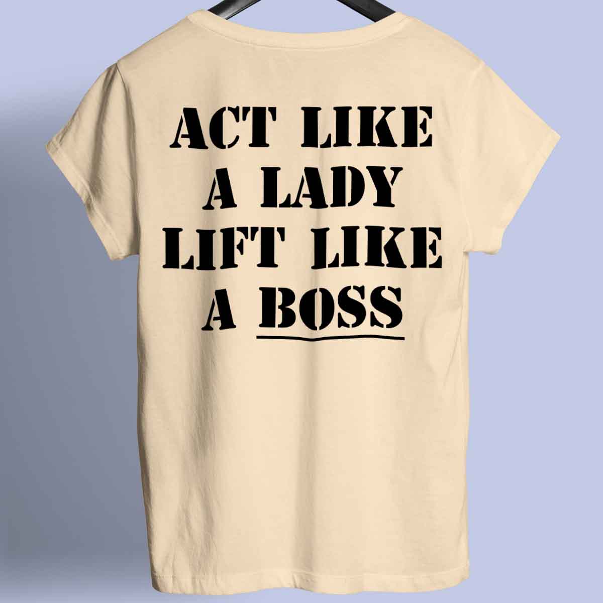 Boss - Premium Shirt Unisex Backprint