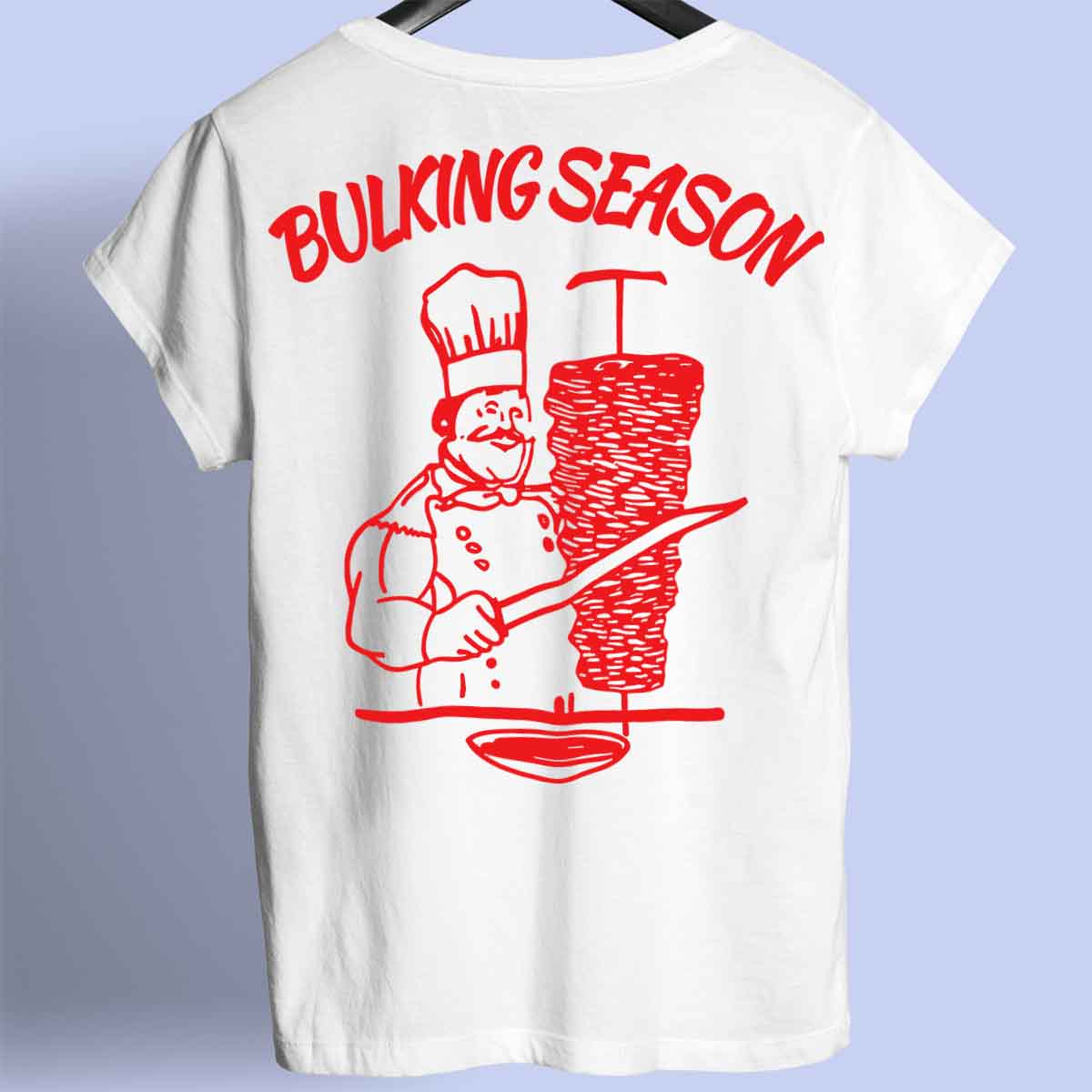 Temporada de Bulking - Camiseta Premium Unisex Backprint