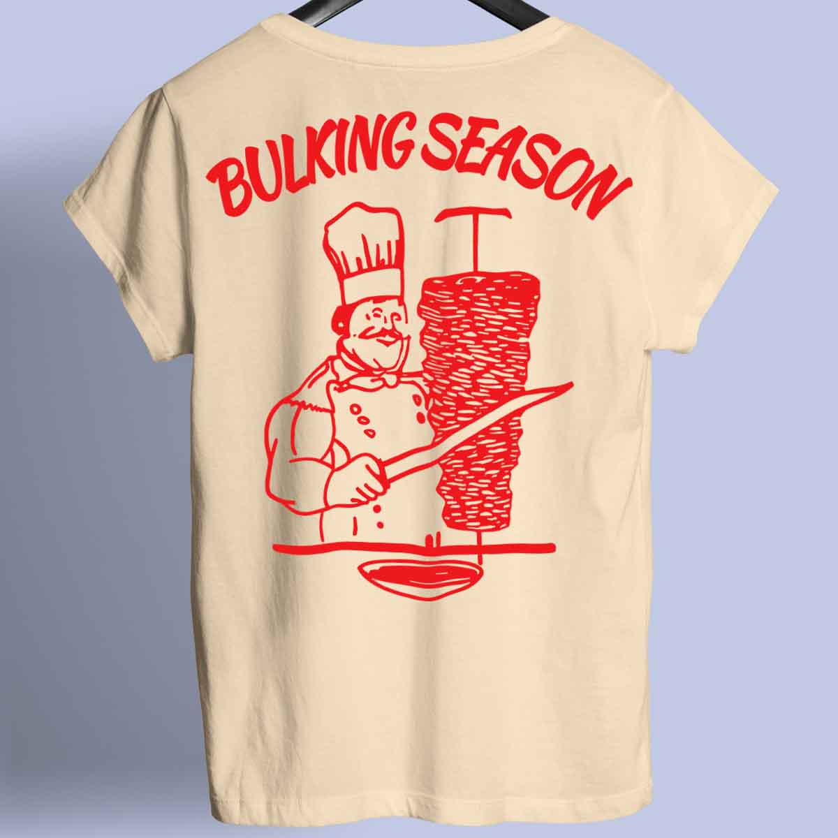 Temporada de Bulking - Camiseta Premium Unisex Backprint