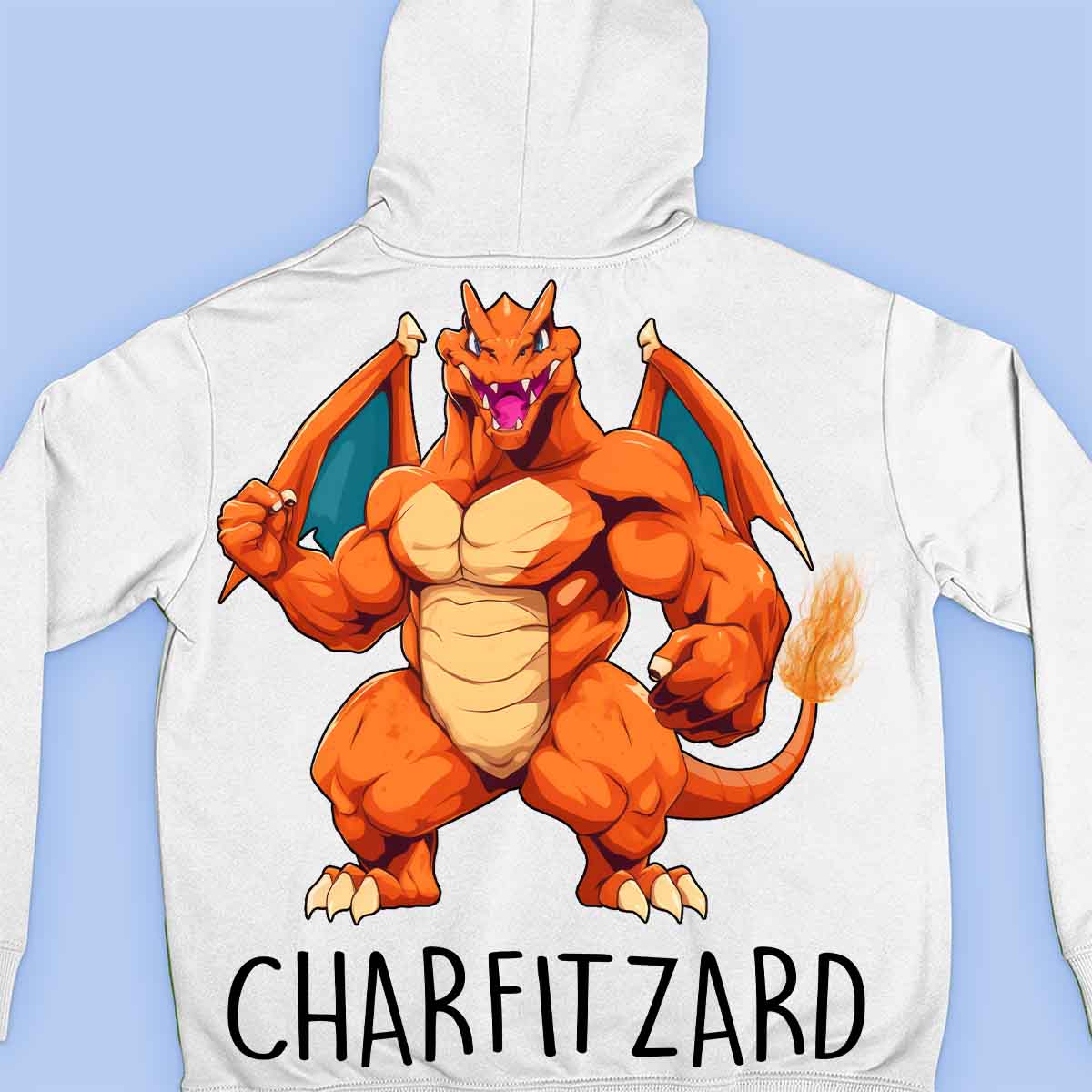 Charfitzard - Premium Hoodie Unisex Backprint