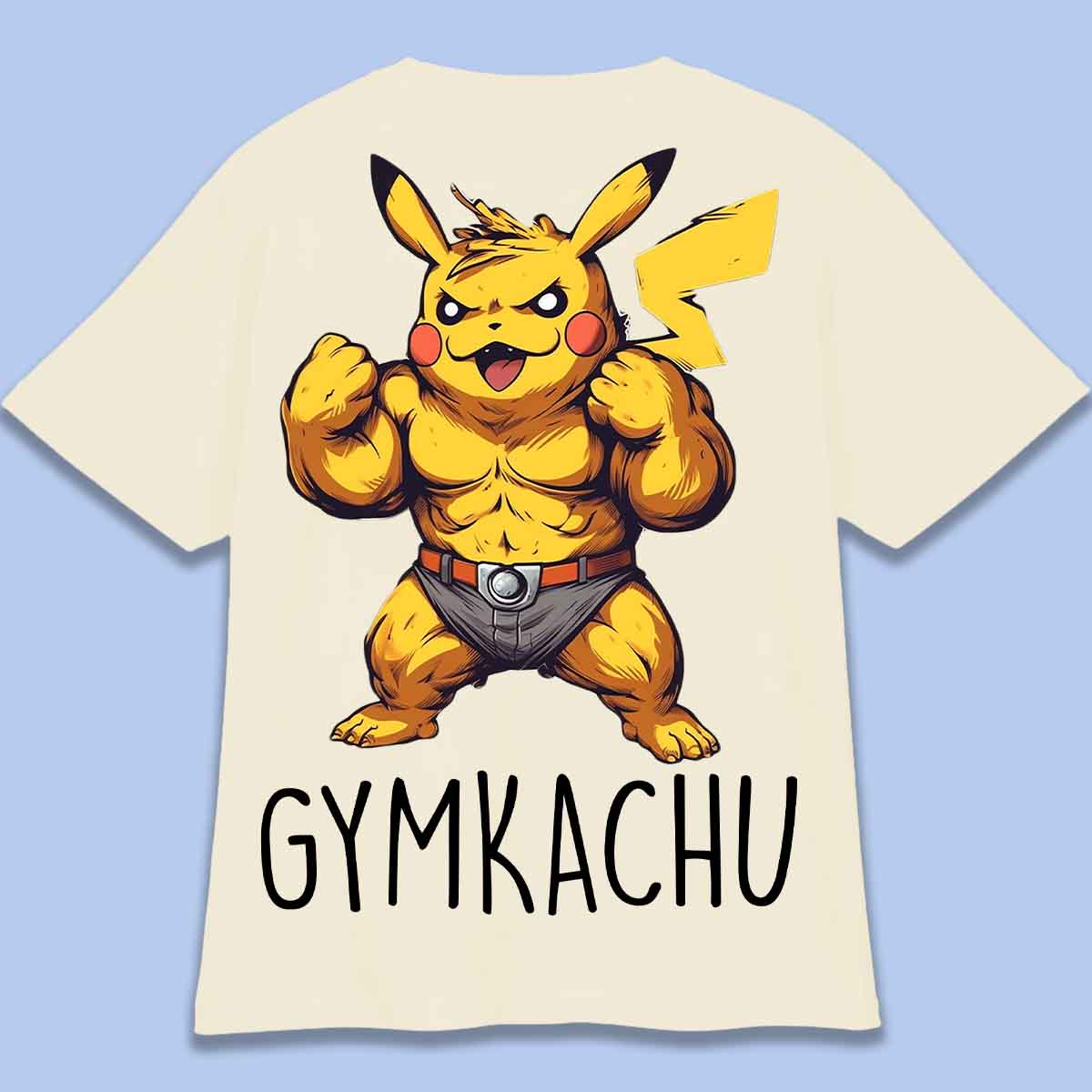 Gymkachu - Camiseta Oversize Unisex Backprint