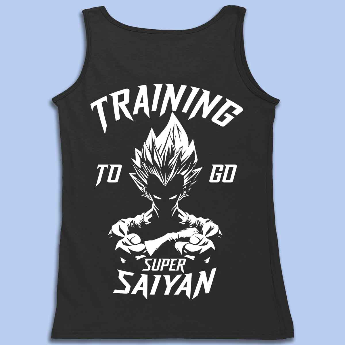 Saiyan - Premium Tank Top Unisex Backprint